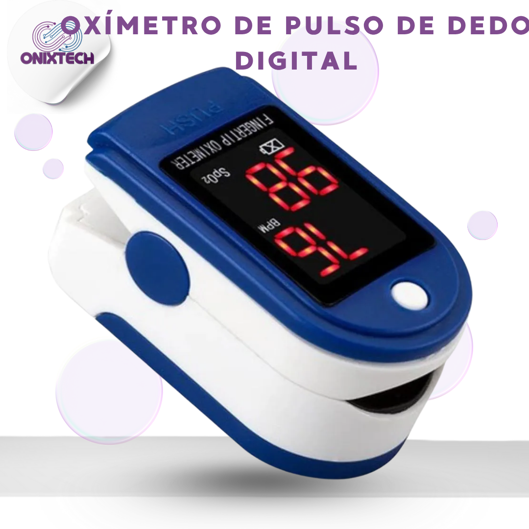 Miniatura 2 de Oxímetro De Pulso De Dedo Digital